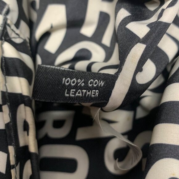 Bolsa Marc By Marc Jacobs Navy Leather Hobo Bag Front Pocket Silver Hardware - Picture 13 of 14